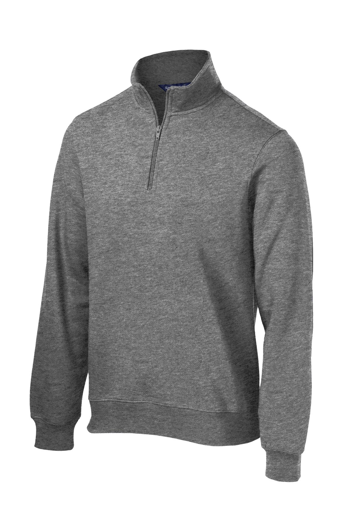 Sport-Tek 1/4-Zip Sweatshirt. ST253 Vintage Heather
