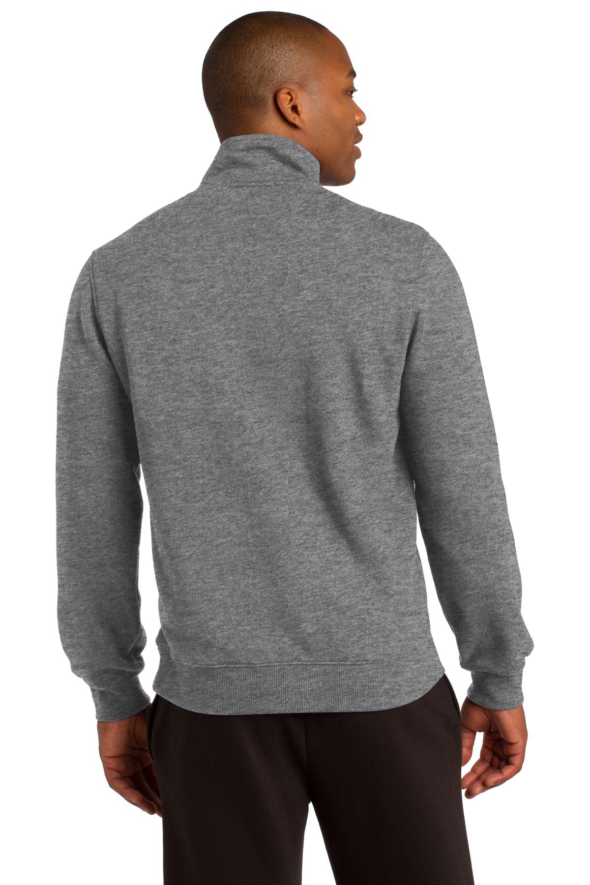 Sport-Tek 1/4-Zip Sweatshirt. ST253 Vintage Heather