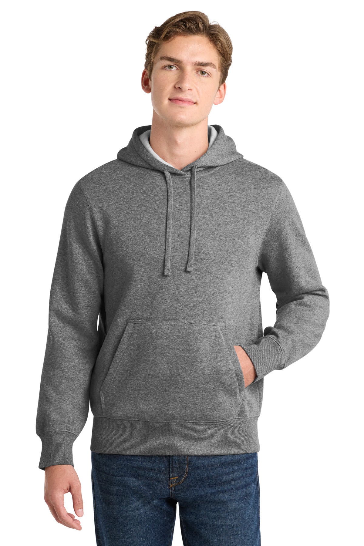 Sport-Tek Pullover Hooded Sweatshirt ST254 Vintage Heather