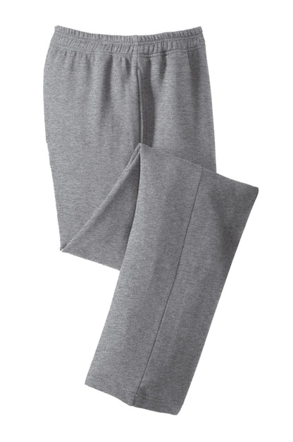 Sport-Tek Open Bottom Sweatpant. ST257 Vintage Heather