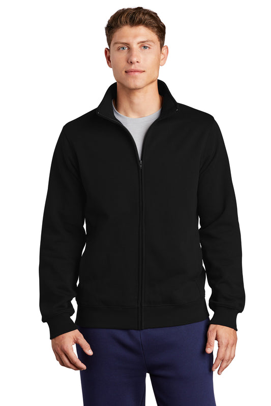 Sport-Tek Full-Zip Sweatshirt. ST259 Black