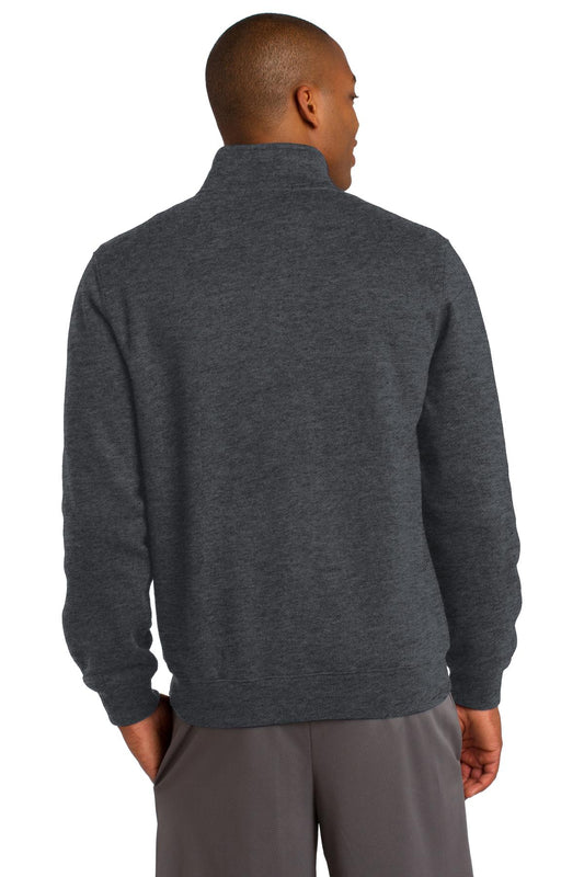 Sport-Tek Full-Zip Sweatshirt. ST259 Graphite Heather