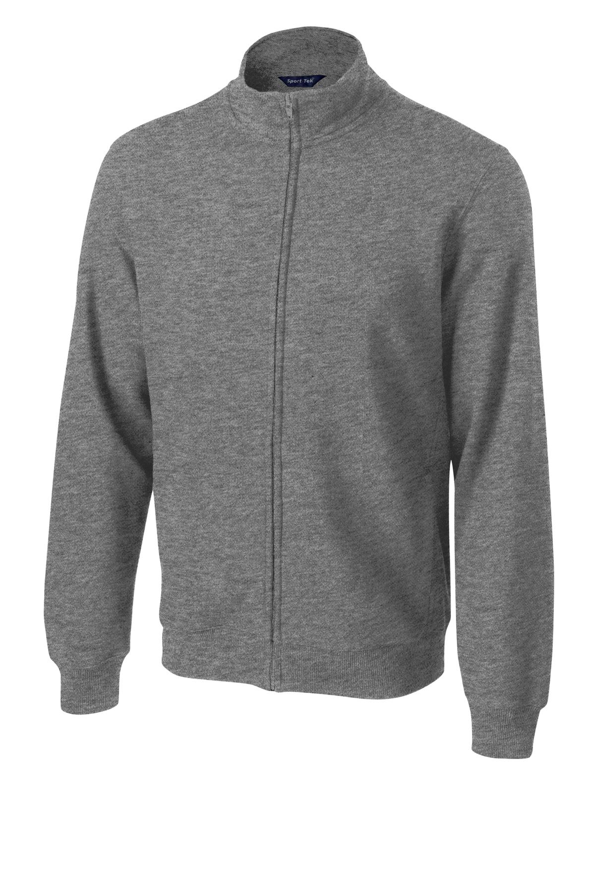 Sport-Tek Full-Zip Sweatshirt. ST259 Vintage Heather