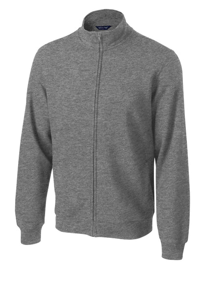 Sport-Tek Full-Zip Sweatshirt. ST259 Vintage Heather