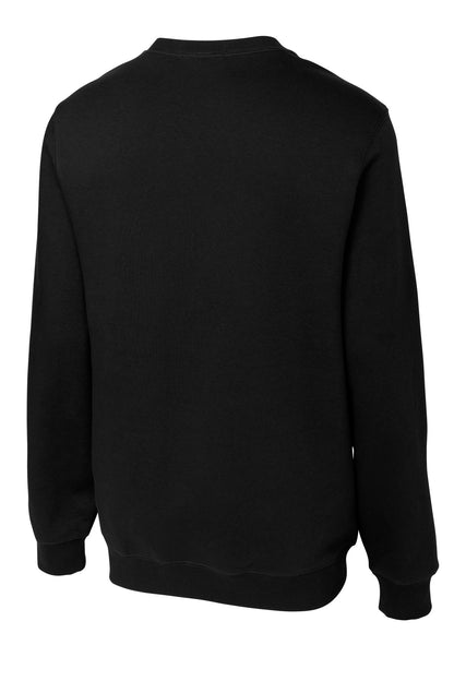 Sport-Tek Crewneck Sweatshirt. ST266 Black