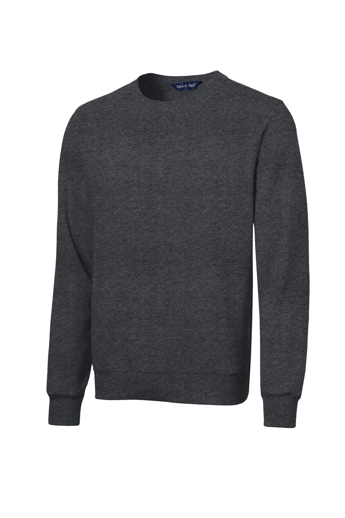 Sport-Tek Crewneck Sweatshirt. ST266 Graphite Heather
