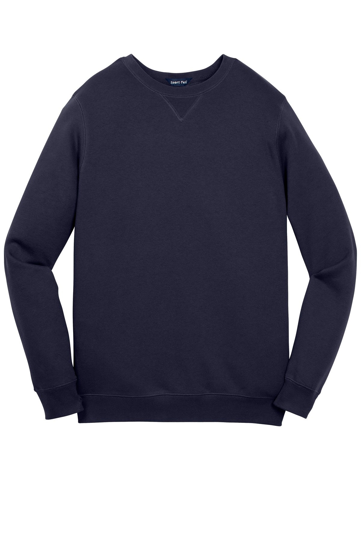 Sport-Tek Crewneck Sweatshirt. ST266 True Navy