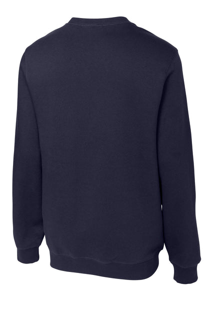 Sport-Tek Crewneck Sweatshirt. ST266 True Navy