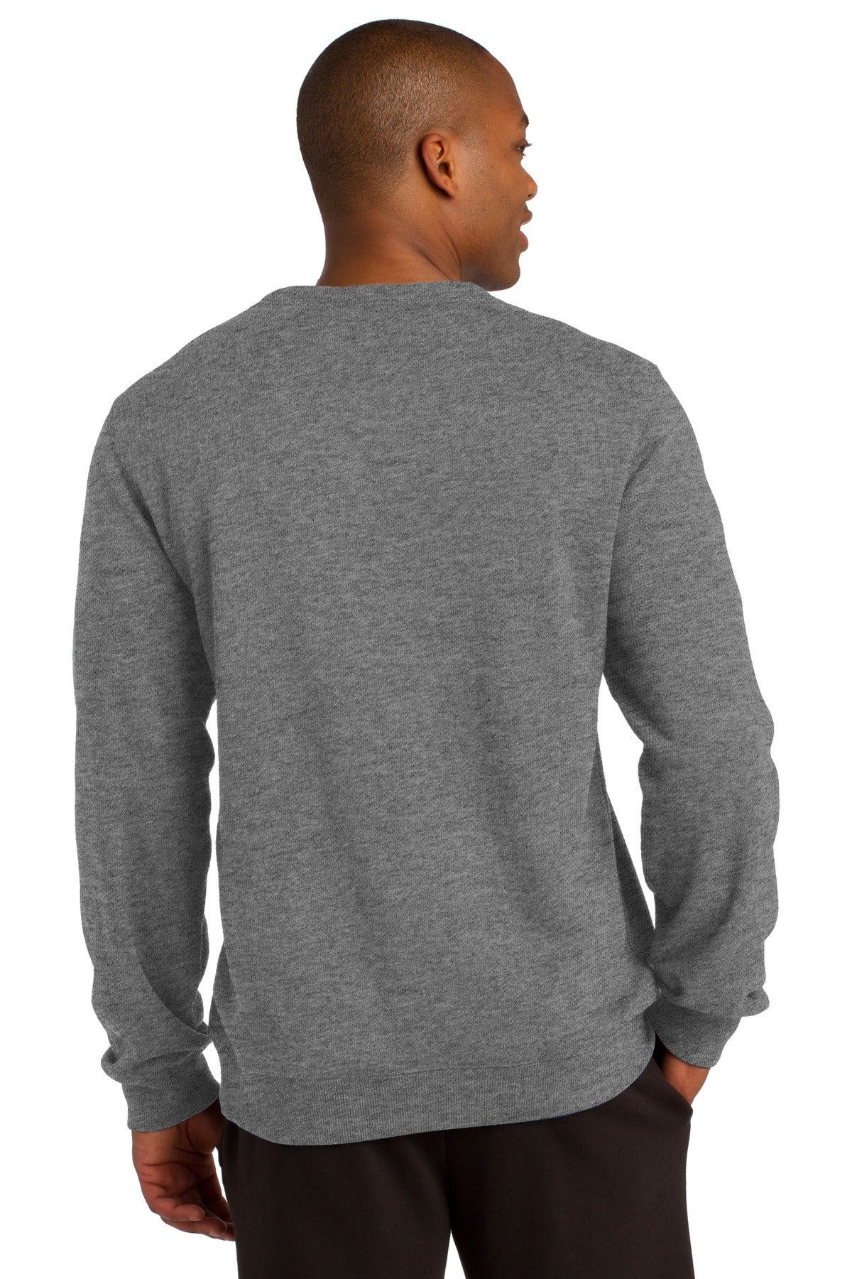 Sport-Tek Crewneck Sweatshirt. ST266 Vintage Heather