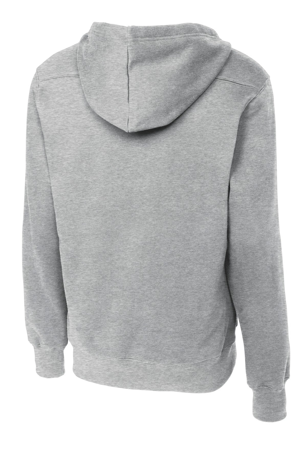 Sport-Tek Lace Up Pullover Hooded Sweatshirt. ST271 Athletic Heather