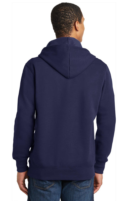 Sport-Tek Lace Up Pullover Hooded Sweatshirt. ST271 True Navy