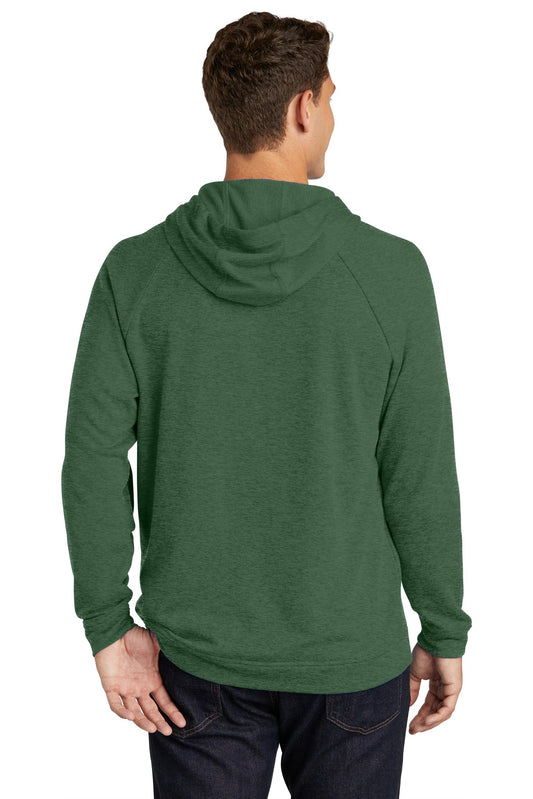 Sport-Tek  Lightweight French Terry Pullover Hoodie. ST272 Forest Green Heather