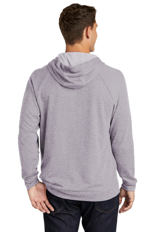 Sport-Tek  Lightweight French Terry Pullover Hoodie. ST272 Heather Grey