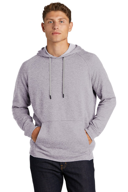 Sport-Tek  Lightweight French Terry Pullover Hoodie. ST272 Heather Grey