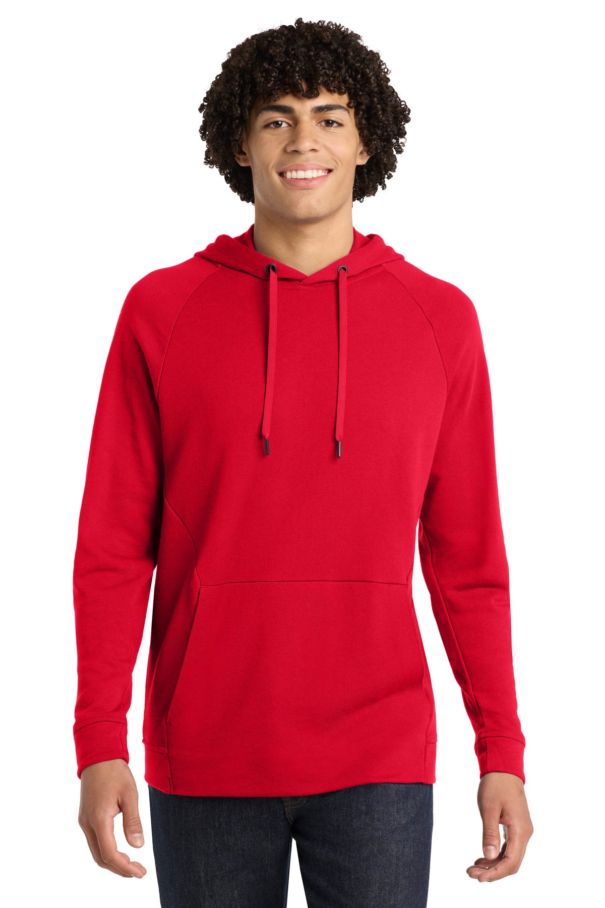 Sport-Tek Lightweight French Terry Pullover Hoodie ST272 True Red