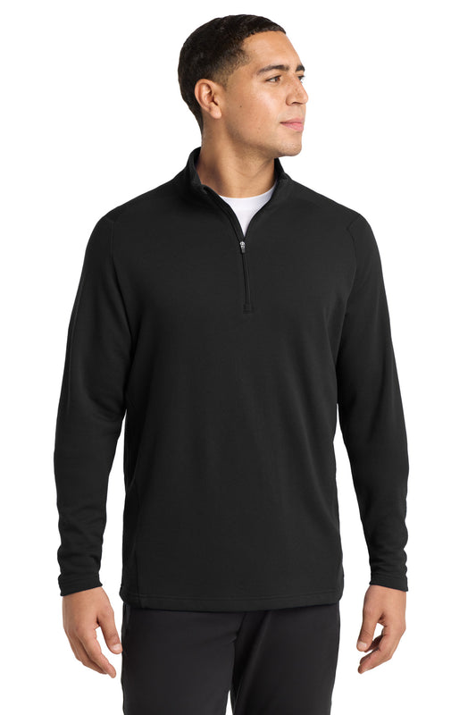 Sport-Tek Lightweight French Terry 1/4-Zip Pullover ST273 Black