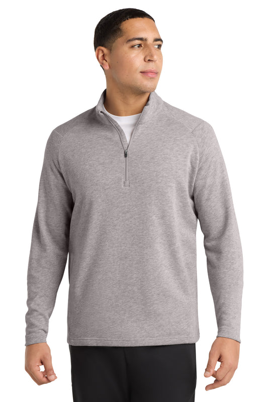 Sport-Tek Lightweight French Terry 1/4-Zip Pullover ST273 Heather Grey