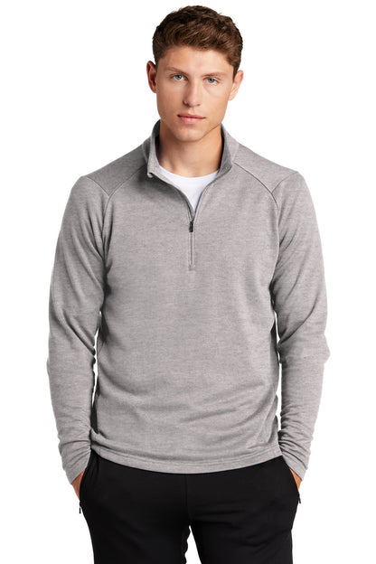 Sport-Tek  Lightweight French Terry 1/4-Zip Pullover. ST273 Heather Grey