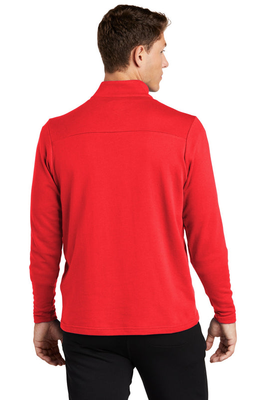 Sport-Tek  Lightweight French Terry 1/4-Zip Pullover. ST273 True Red