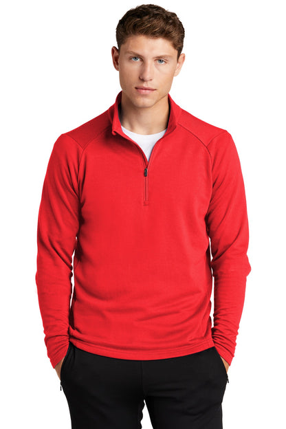 Sport-Tek  Lightweight French Terry 1/4-Zip Pullover. ST273 True Red
