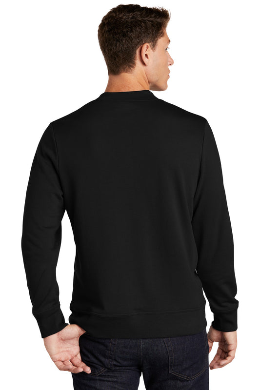 Sport-Tek  Lightweight French Terry Bomber. ST274 Black