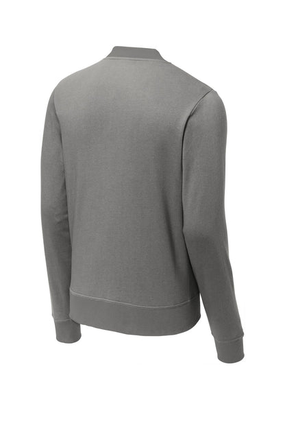 Sport-Tek  Lightweight French Terry Bomber. ST274 Grey Concrete