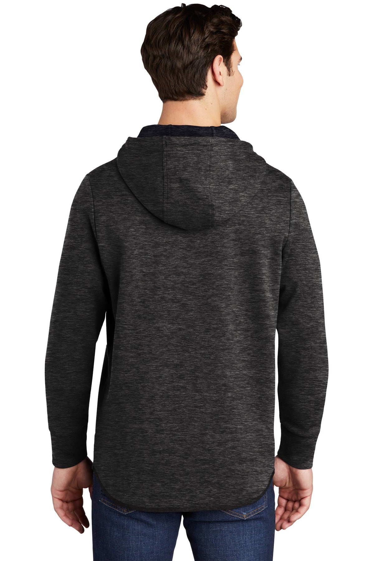 Sport-Tek  Triumph Hooded Pullover ST280 Black Heather