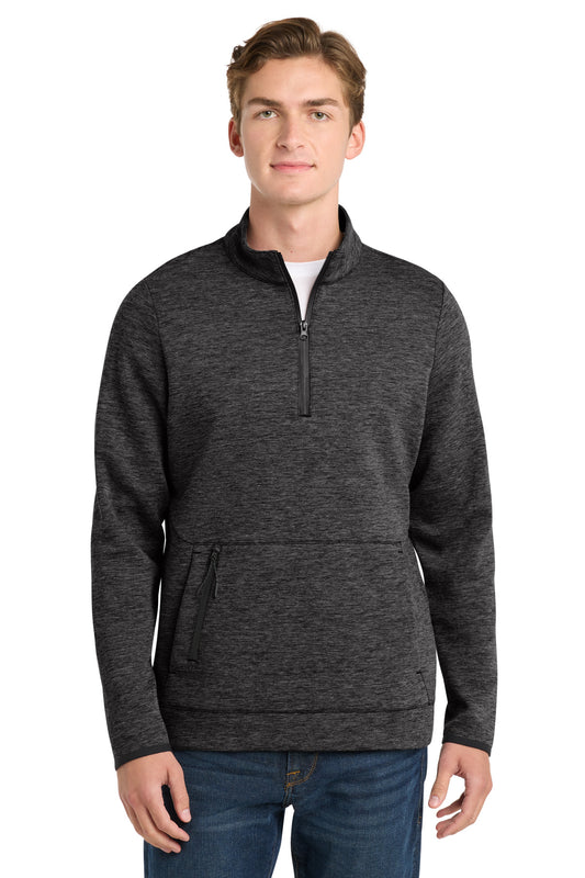 Sport-Tek Triumph 1/4-Zip Pullover ST281 Black Heather