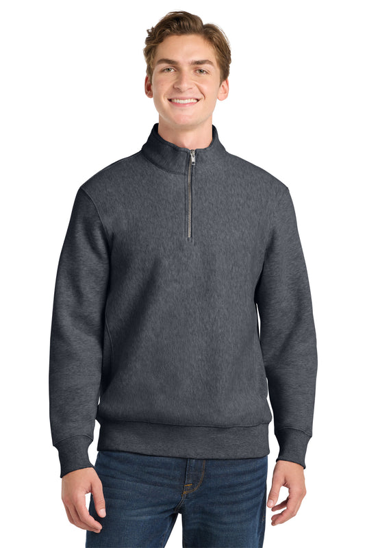 Sport-Tek Super Heavyweight 1/4-Zip Pullover Sweatshirt ST283 Graphite Heather