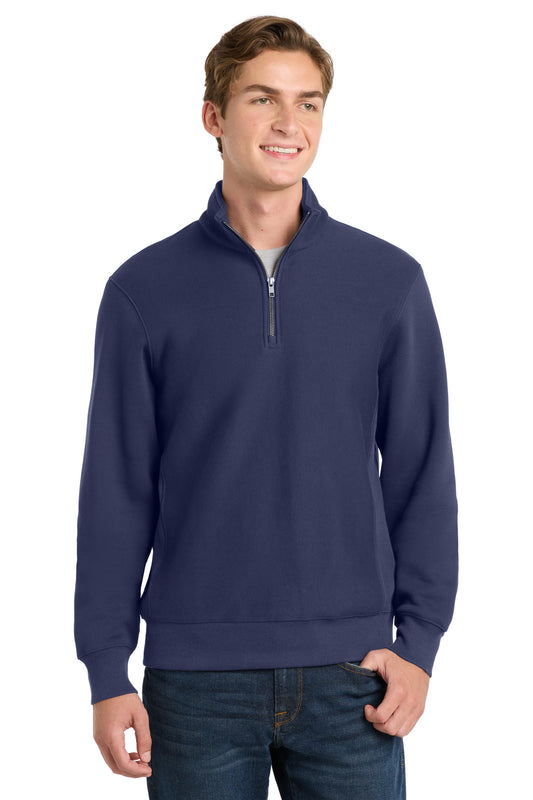 Sport-Tek Super Heavyweight 1/4-Zip Pullover Sweatshirt ST283 True Navy