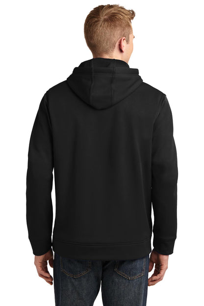 Sport-Tek Repel Fleece Hooded Pullover. ST290 Black