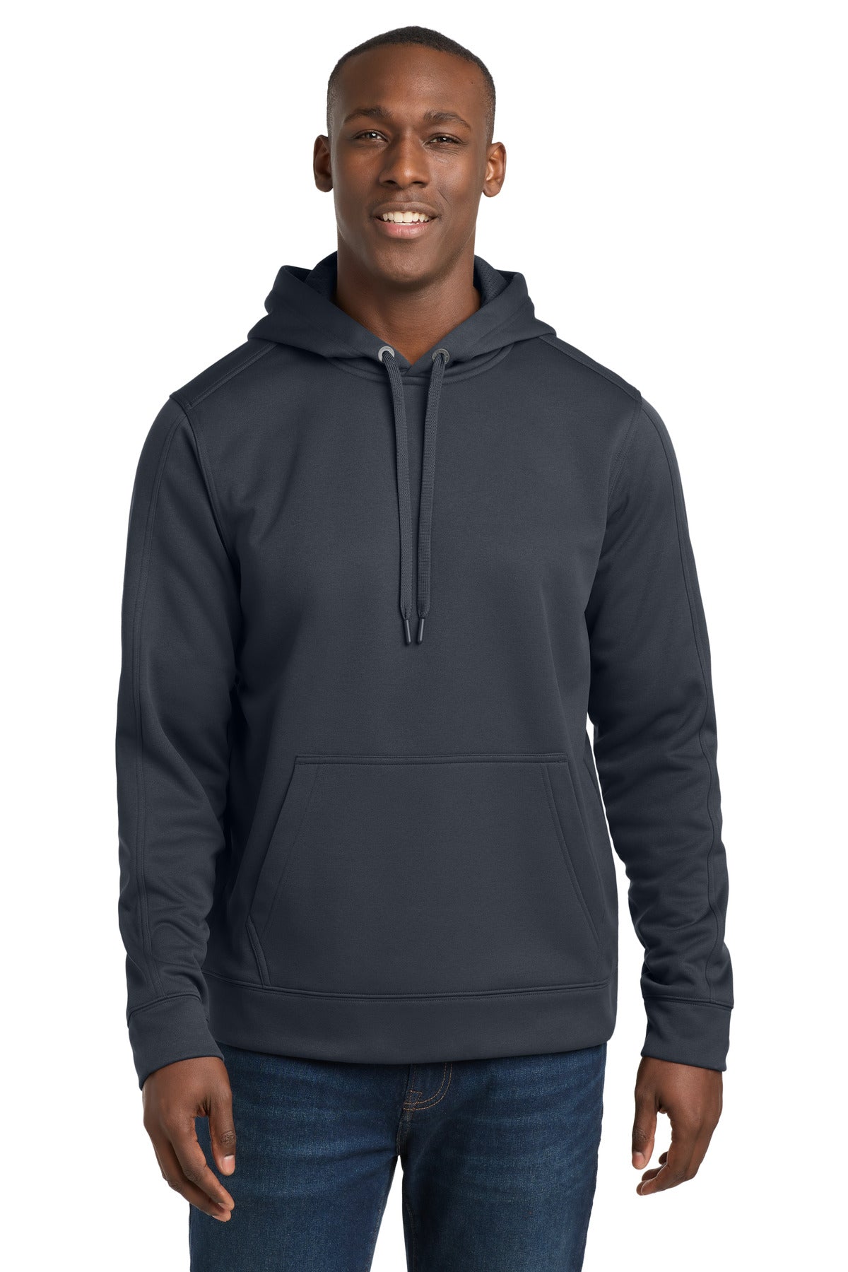 Sport-Tek Repel Fleece Hooded Pullover ST290 Graphite