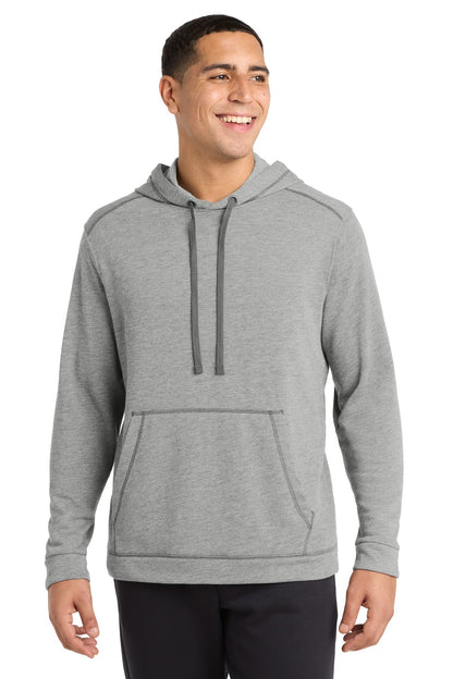 Sport-Tek PosiCharge Tri-Blend Wicking Fleece Hooded Pullover ST296
