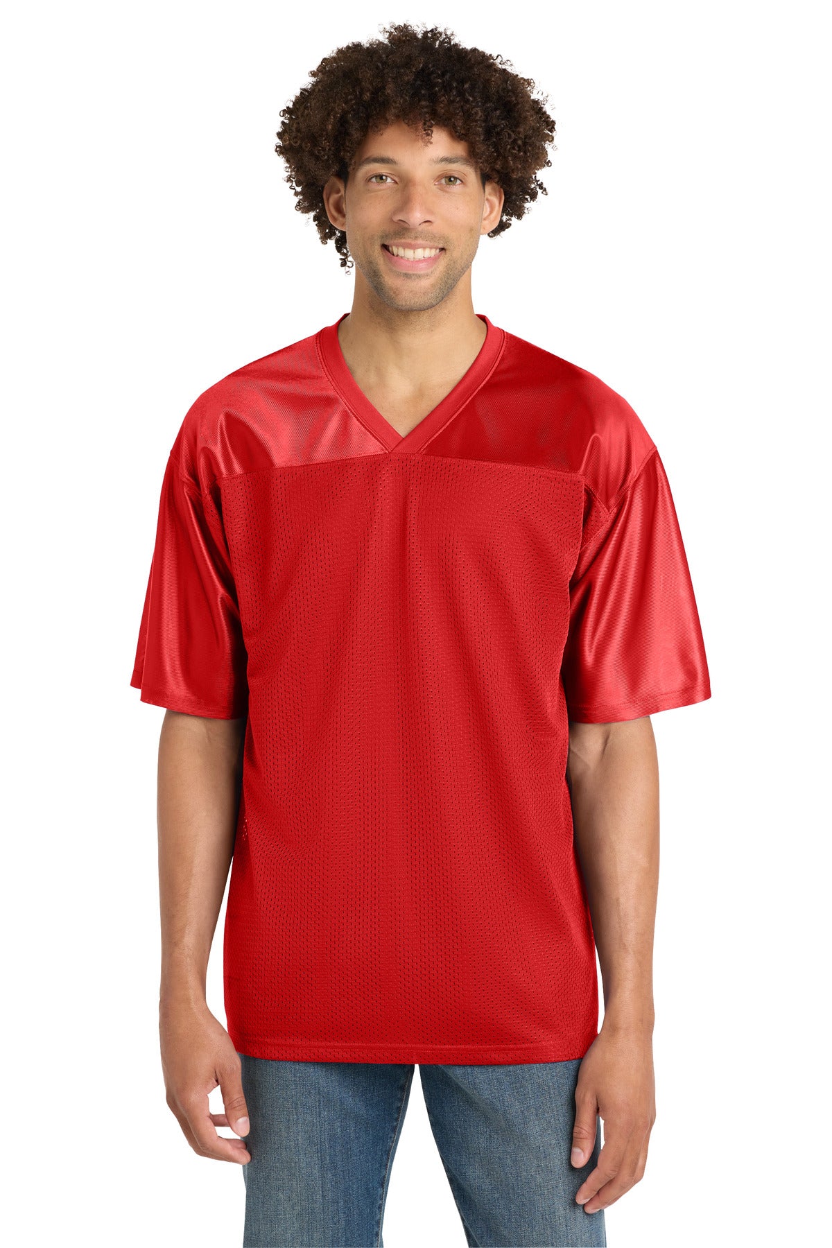 Sport-Tek PosiCharge Replica Jersey ST307 True Red