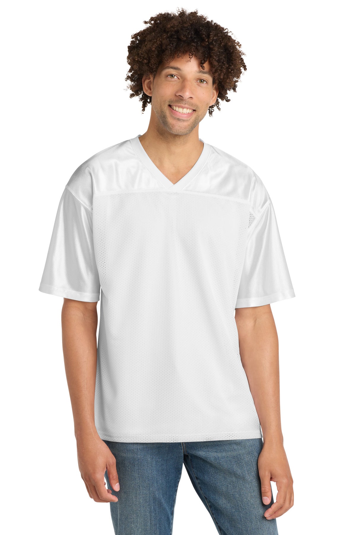 Sport-Tek PosiCharge Replica Jersey ST307 White