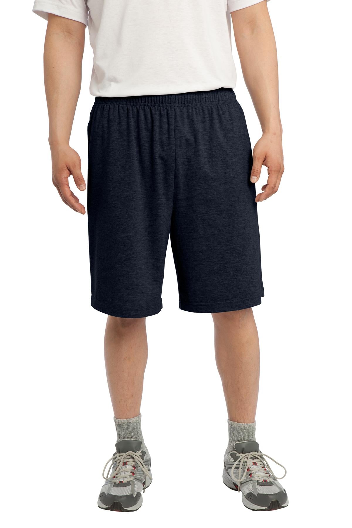 Sport-Tek Jersey Knit Short with Pockets ST310 True Navy