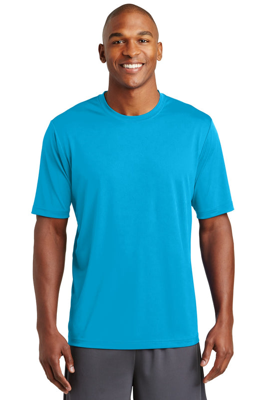 Sport-Tek PosiCharge Tough Tee. ST320 Atomic Blue