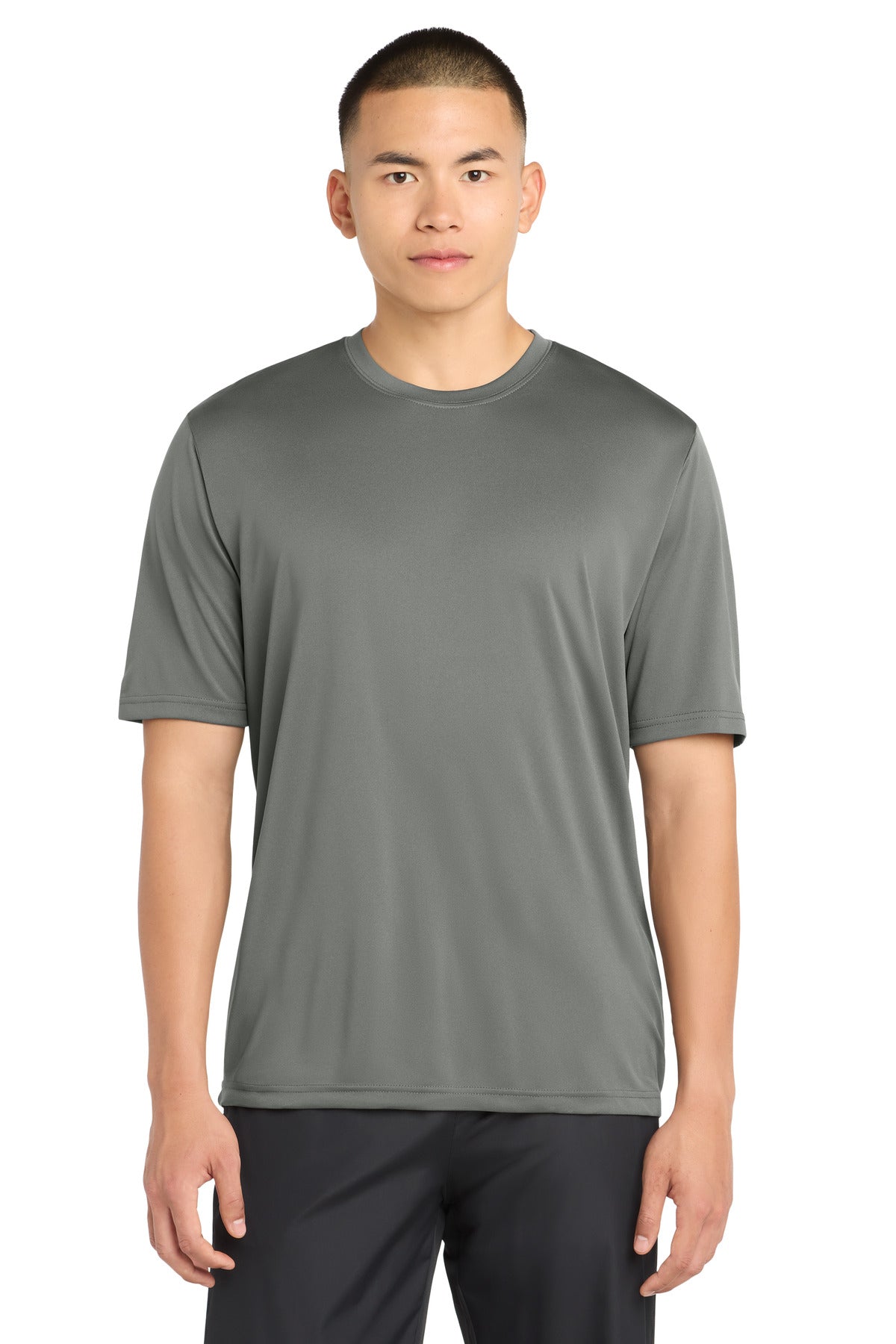 Sport-Tek PosiCharge Tough Tee ST320 Dark Smoke Grey