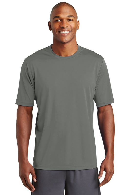 Sport-Tek PosiCharge Tough Tee. ST320 Dark Smoke Grey