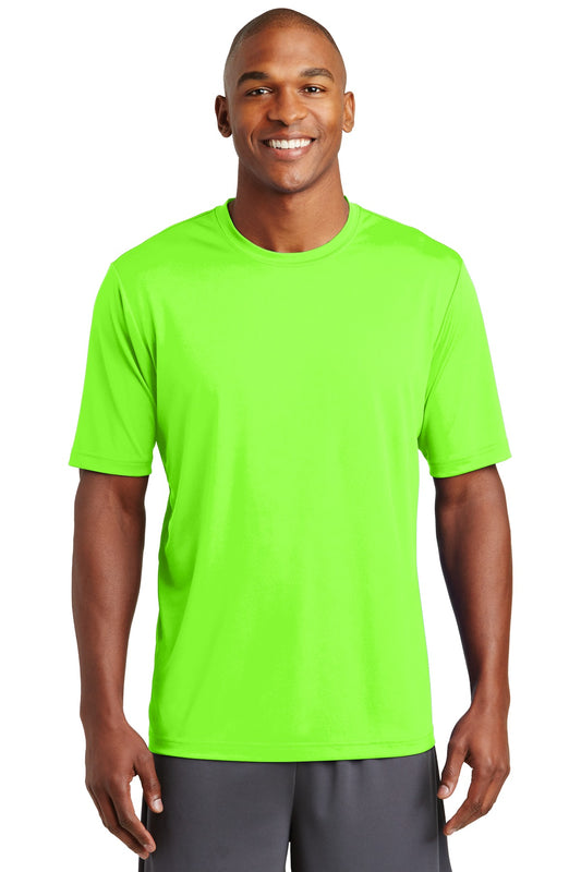 Sport-Tek PosiCharge Tough Tee. ST320 Neon Green