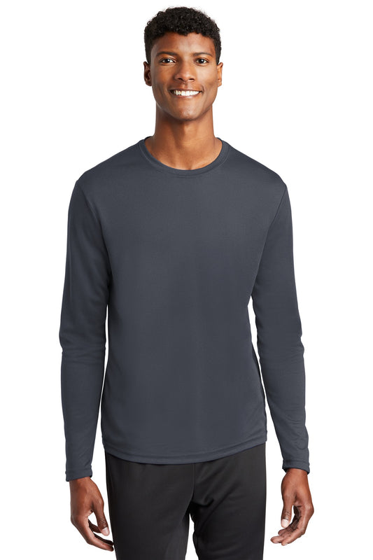Sport-Tek PosiCharge RacerMesh Long Sleeve Tee. ST340LS Graphite