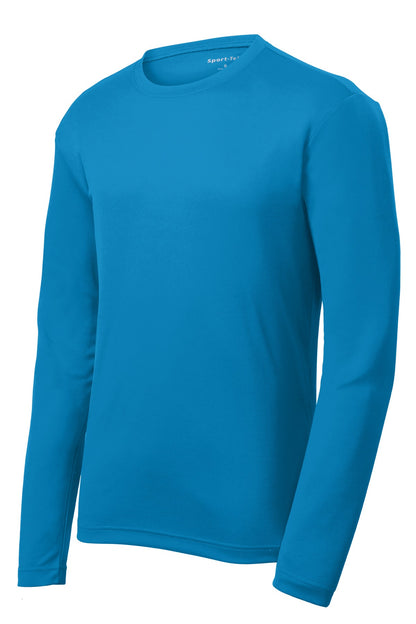 Sport-Tek PosiCharge RacerMesh Long Sleeve Tee. ST340LS Pond Blue