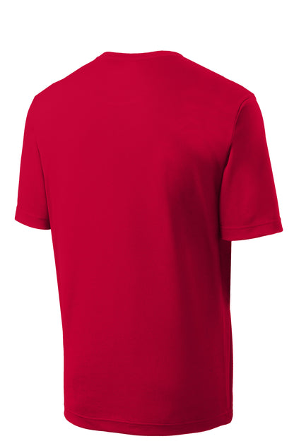 Sport-Tek PosiCharge RacerMesh Tee. ST340 Deep Red