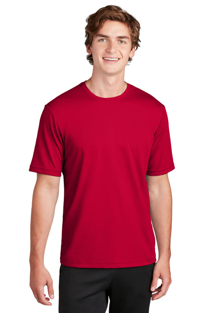 Sport-Tek PosiCharge RacerMesh Tee. ST340 Deep Red