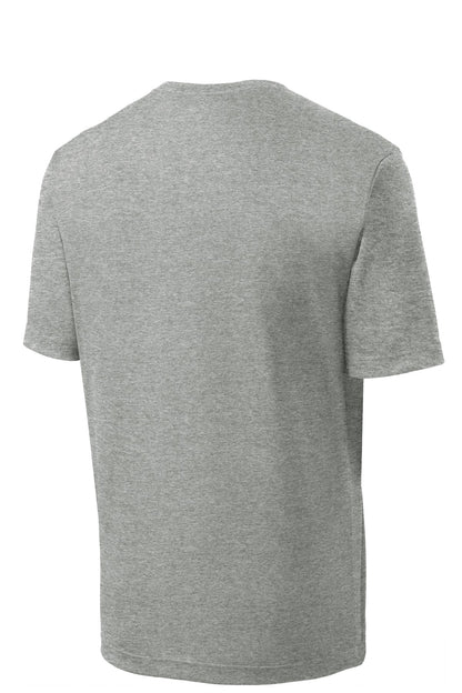 Sport-Tek PosiCharge RacerMesh Tee. ST340 Grey Heather