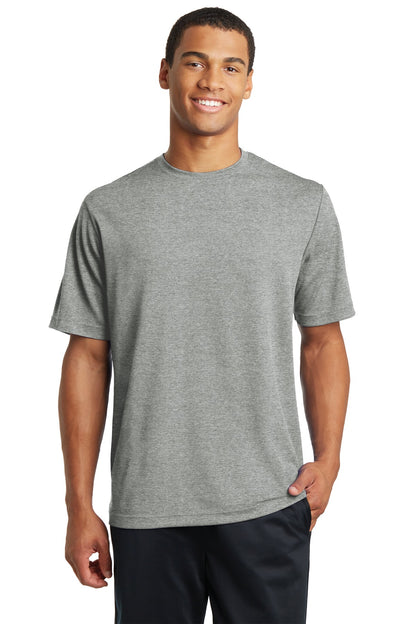 Sport-Tek PosiCharge RacerMesh Tee. ST340 Grey Heather
