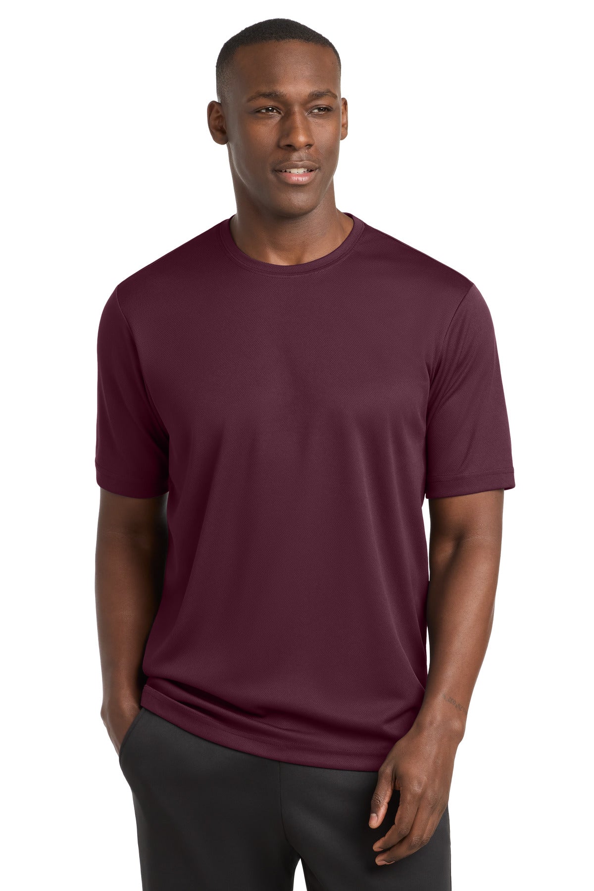 Sport-Tek PosiCharge RacerMesh Tee ST340 Maroon