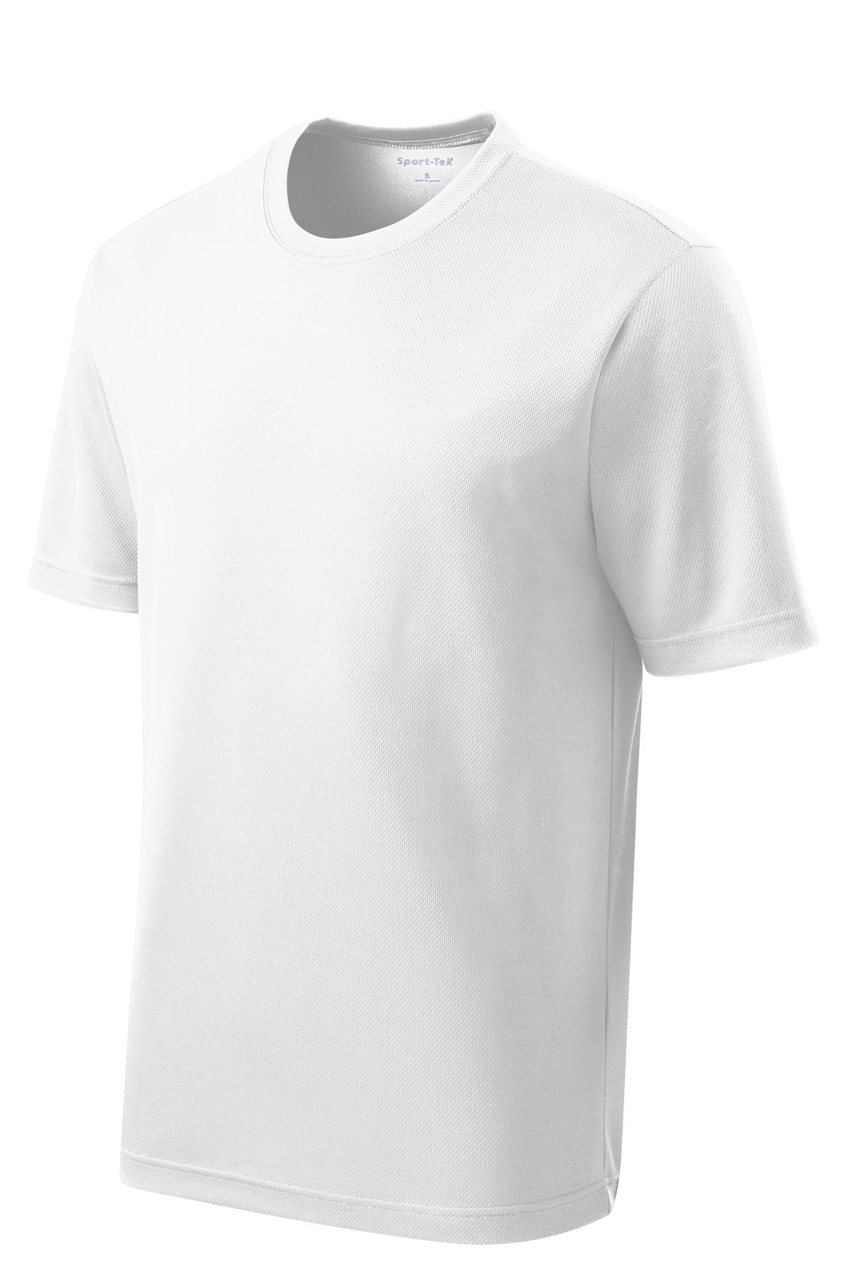 Sport-Tek PosiCharge RacerMesh Tee. ST340 White
