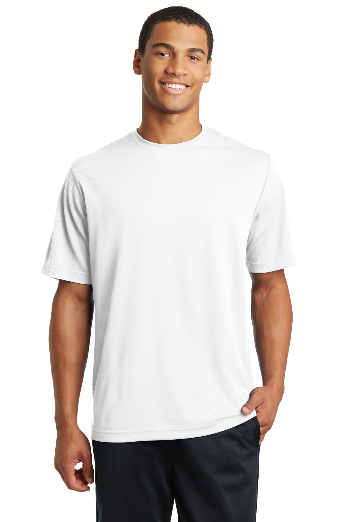Sport-Tek PosiCharge RacerMesh Tee. ST340 White
