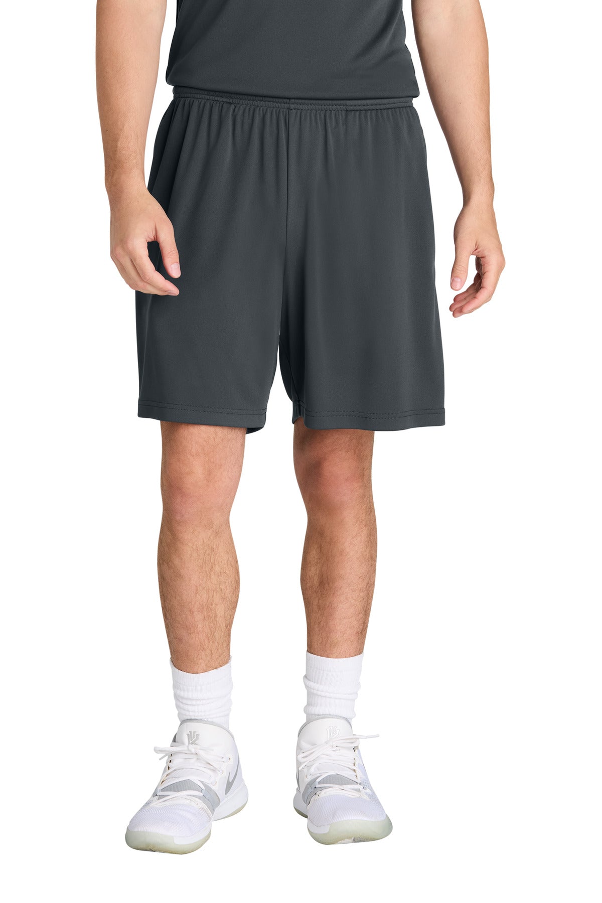 Sport-Tek PosiCharge Competitor 7 Pocketed Short ST349P Iron Grey
